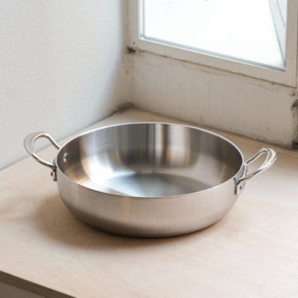 01 tokyo tools samuel groves nerezová kuchařská pánev 28cm